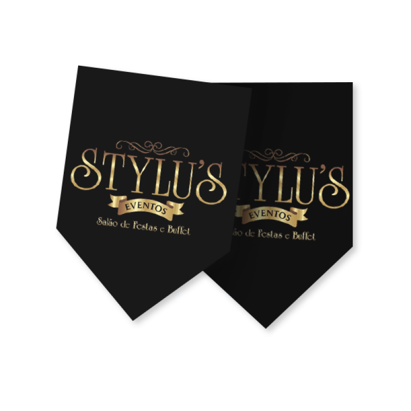 BANDEIROLA PERSONALIZADA 150X300MM 4x0 - FRENTE - 10 UNID BANDEIROLA PERSONALIZADA 150X300MM 4x0 - FRENTE - 10 UNID