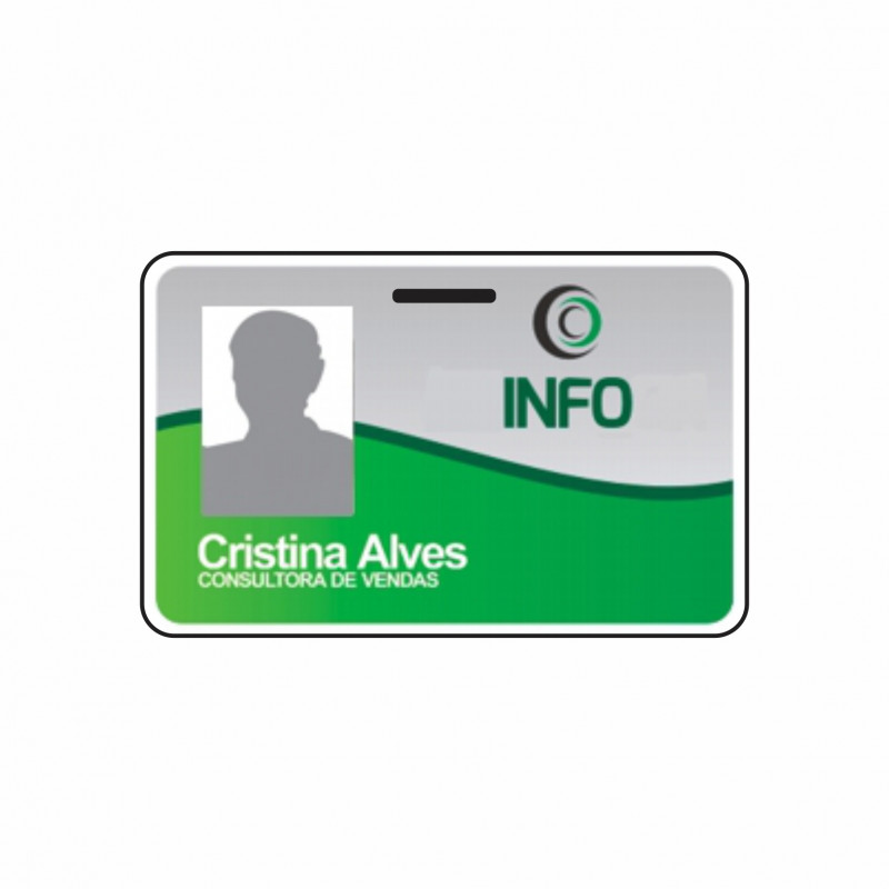 CRACHÁ HORIZONTAL PERSONALIZADO 0,75MM - 10 UNID CRACHÁ HORIZONTAL PERSONALIZADO 0,75MM - 10 UNID