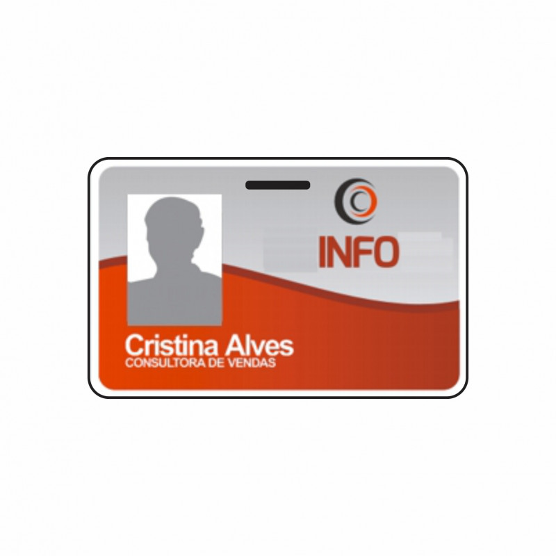 CRACHÁ HORIZONTAL PERSONALIZADO 0,75MM - 10 UNID CRACHÁ HORIZONTAL PERSONALIZADO 0,75MM - 10 UNID