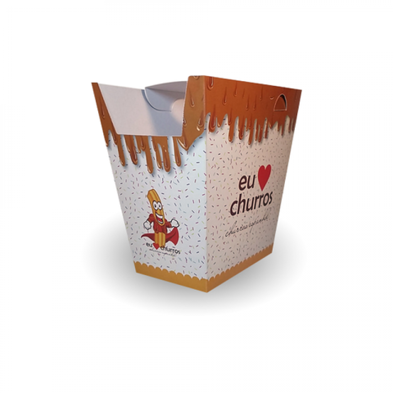 EMBALAGEM CHURROS ESPANHOL PERSONALIZADA - 6000 UNID EMBALAGEM CHURROS ESPANHOL PERSONALIZADA - 6000 UNID