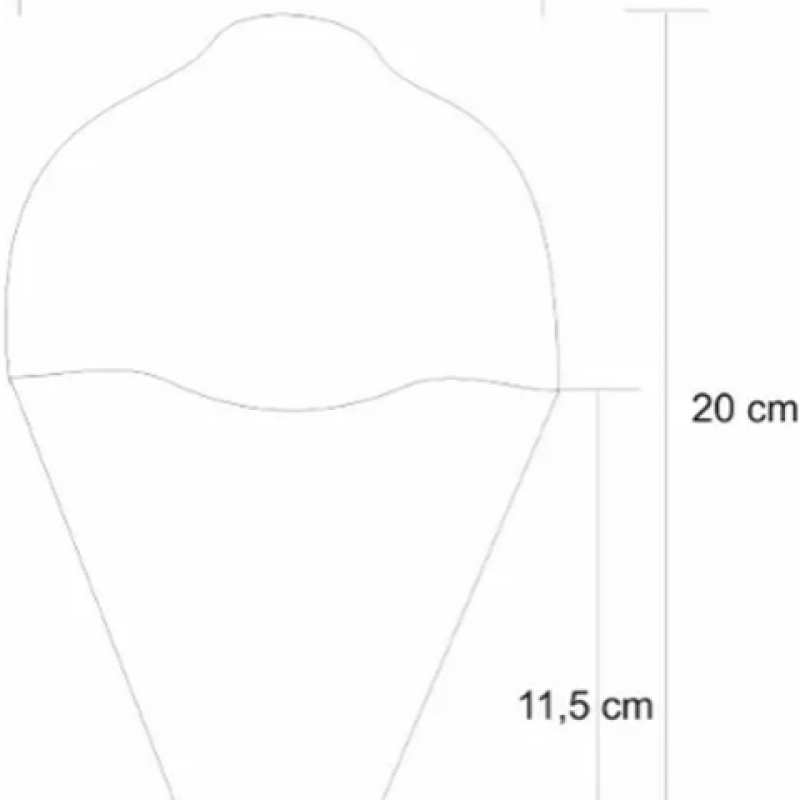 EMBALAGEM CREPE FRANCÊS PERSONALIZADA - 3000 UNID EMBALAGEM CREPE FRANCÊS PERSONALIZADA - 3000 UNID