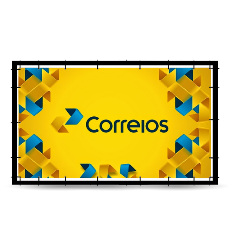 PAINEL EM LONA ILHÓS 200X200CM - 1 UNID PAINEL EM LONA ILHÓS 200X200CM - 1 UNID