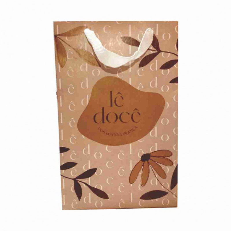 SACOLA COM LAMINAÇÃO BRILHO - 500 UNID SACOLA COM LAMINAÇÃO BRILHO - 500 UNID